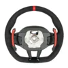 BMW alcantara steering wheel detail