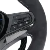 alcantara steering wheel detail
