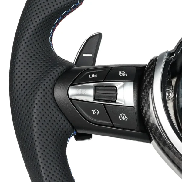 bmw carbon fiber steering wheel