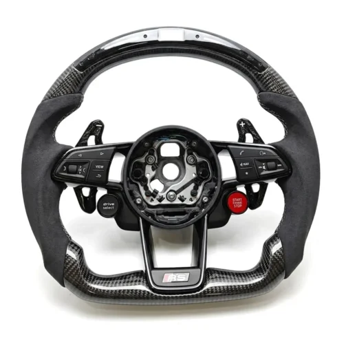 Audi carbon fiber steering wheel