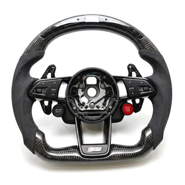 Audi carbon fiber steering wheel