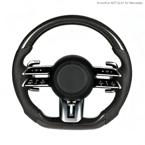 volant Mercedes en fibre de carbone