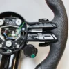 buttons on carbon steering wheel