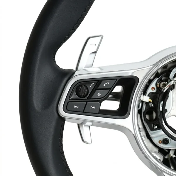 buttons on leather car steering wheel buttons on leather car steering wheel