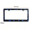 carbon fibre number plate frame