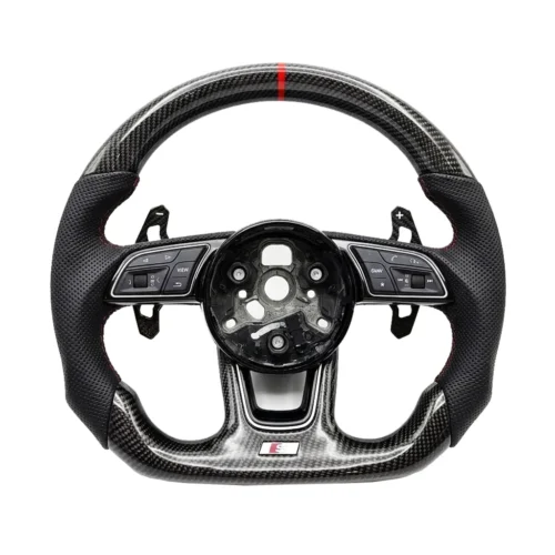 custom audi steering wheel
