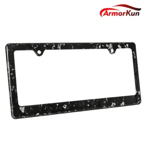 custom license plate frames