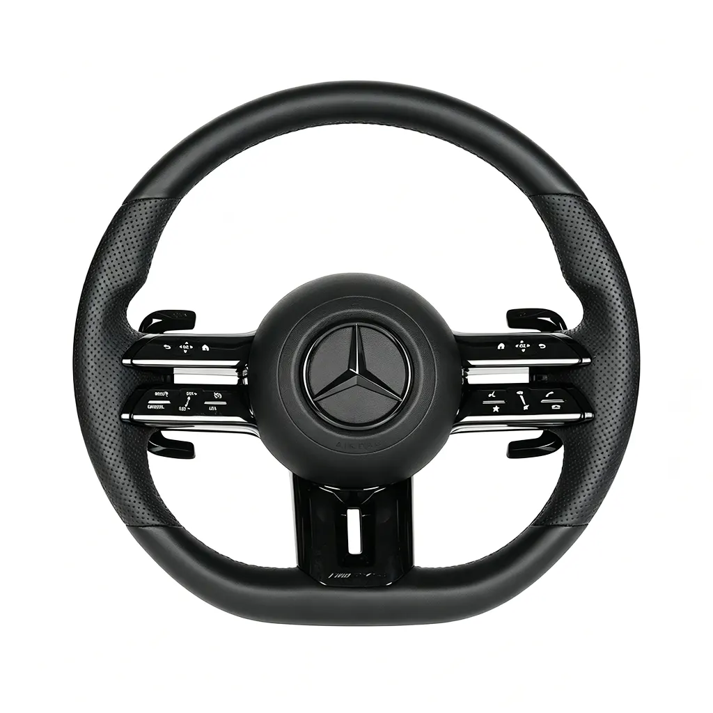 flat bottom steering wheel
