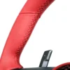 leather steering wheel