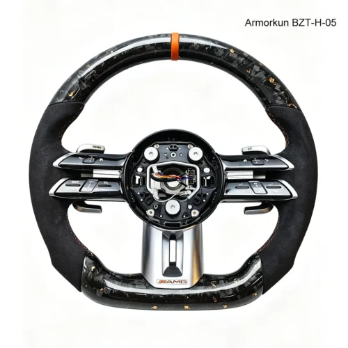 mercedes benz carbon fiber steering wheel