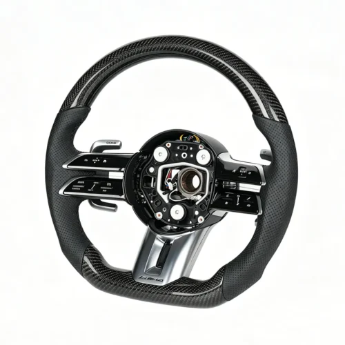 volant Mercedes en fibre de carbone