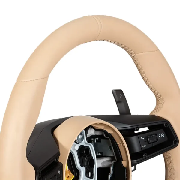 custom porsche steering wheel