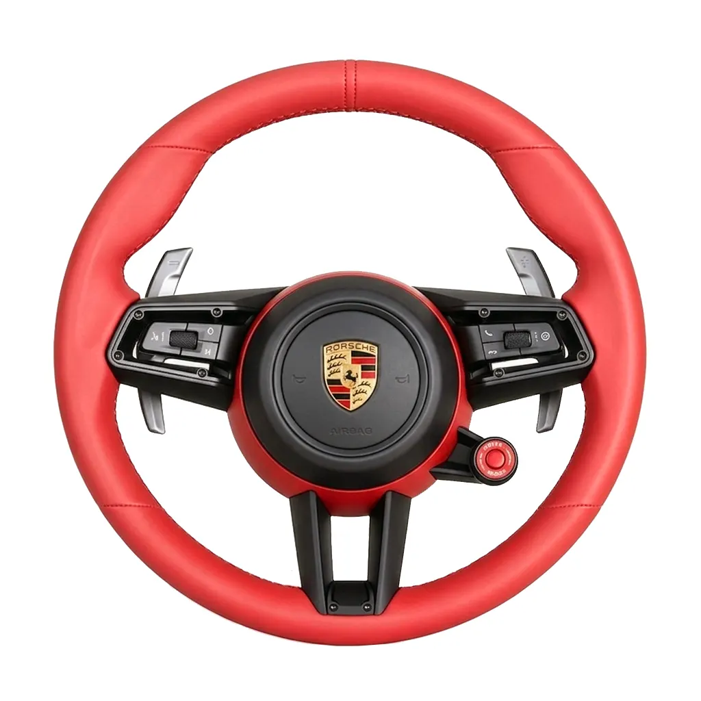 porsche custom steering wheels