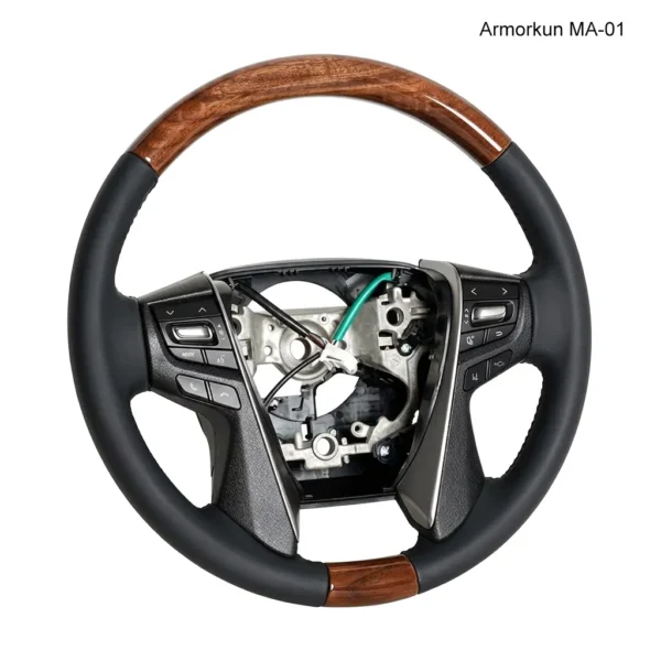 toyota wood grain steering wheel