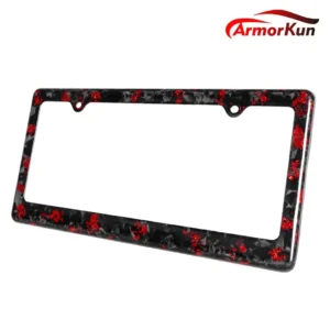 unique license plate frames