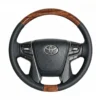 wood grain steering wheel for toyota