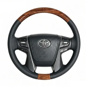 wood grain steering wheel for toyota
