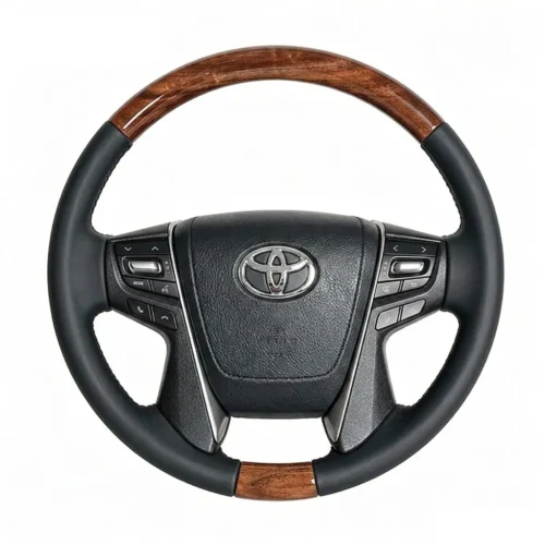 wood grain steering wheel for toyota