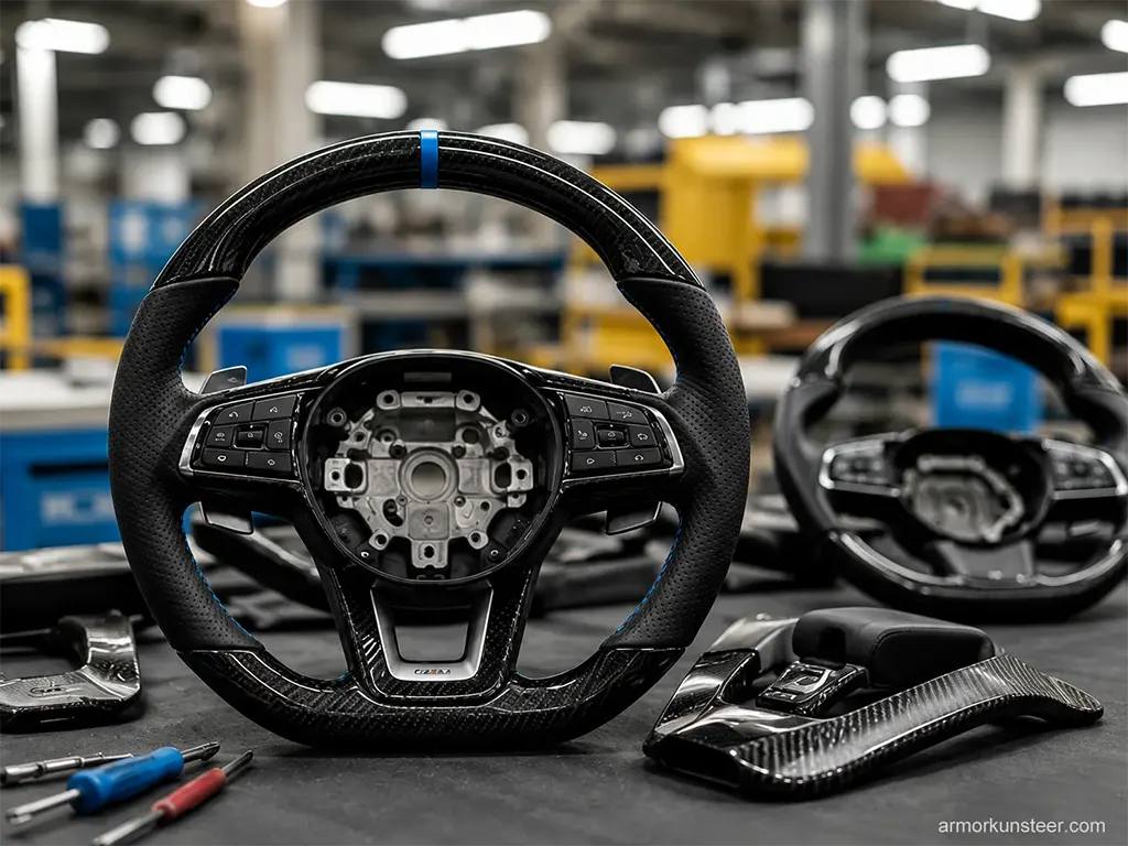 custom steering wheel