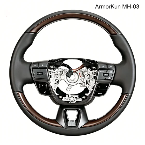 MH-03 custom wood grain steering wheels