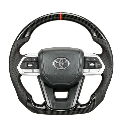 Toyota LC200 carbon fiber steering wheel