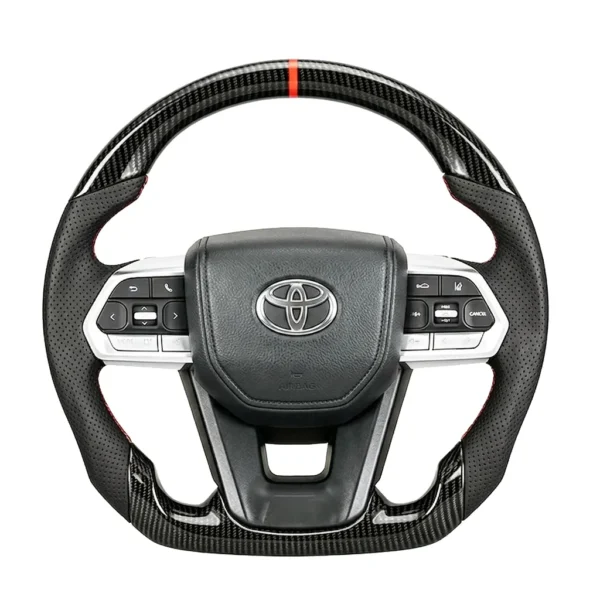 Toyota LC200 carbon fiber steering wheel