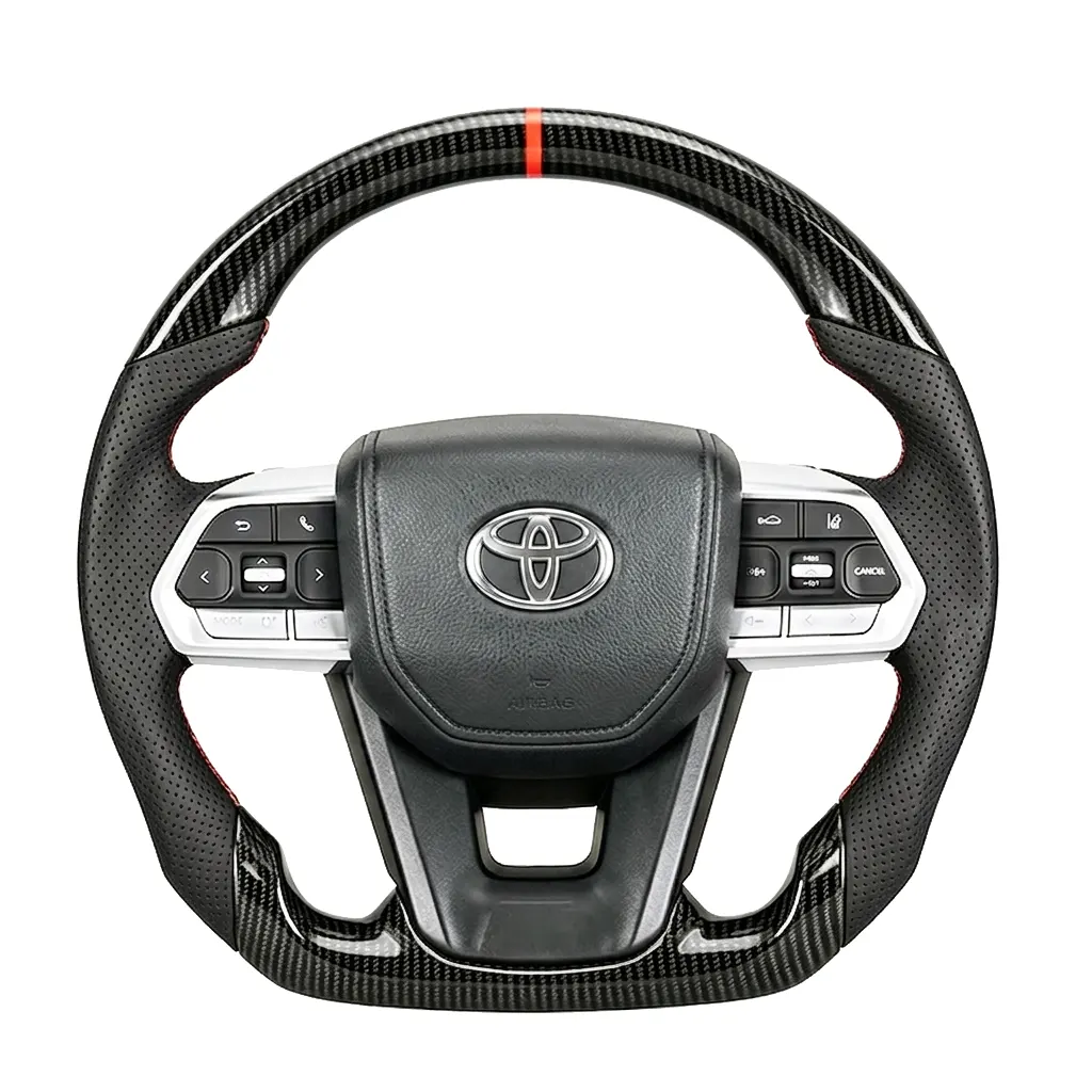 Toyota LC200 carbon fiber steering wheel