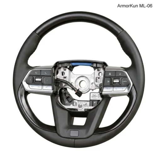 ML-06 custom woodgrain steering wheel