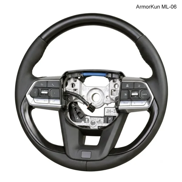 ML-06 custom woodgrain steering wheel
