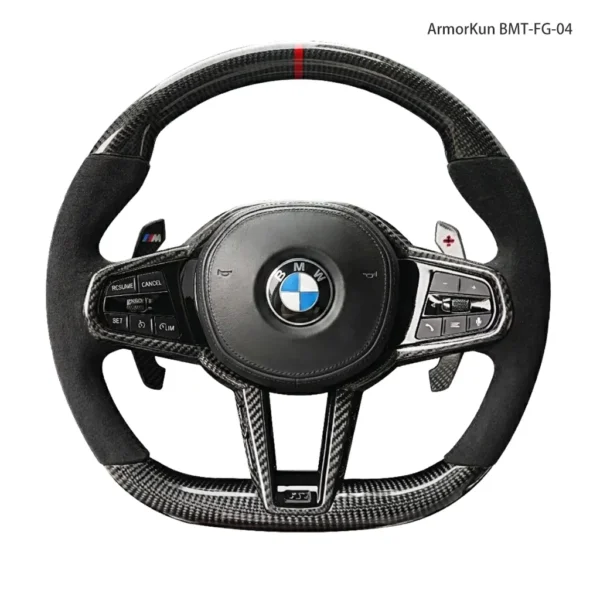 BMW용 BMT-FG-04 커스텀 카본 파이버 스티어링 휠