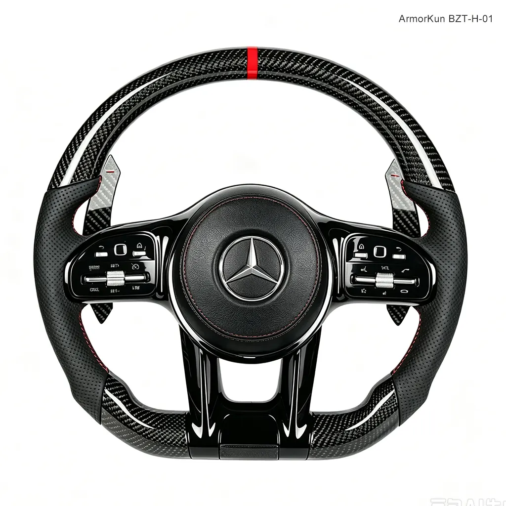 ArmorKun BZT-H-01 for w176 amg steering wheel