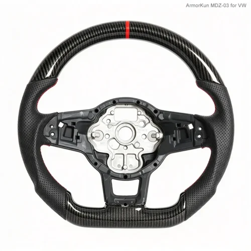 ArmorKun MDZ-03 carbon fiber volkswagen steering wheel
