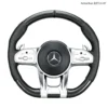 BZT-H-07 for custom mercedes benz carbon fiber steering wheel