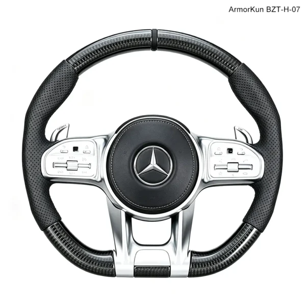 BZT-H-07 for custom mercedes benz carbon fiber steering wheel