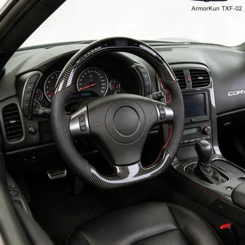 ArmorKun TXF-02 carbon fiber led steering wheel