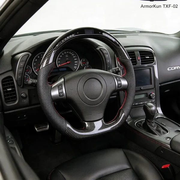 ArmorKun TXF-02 carbon fiber led steering wheel ArmorKun TXF-02 carbon fiber led steering wheel