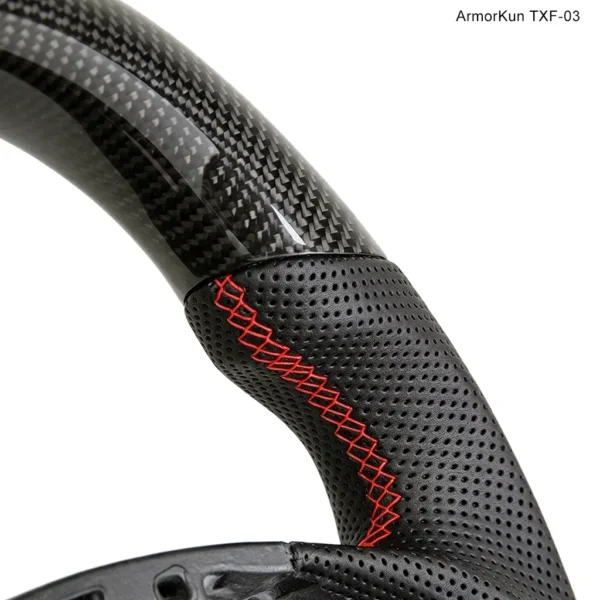 Flat-Bottom Carbon Fiber Steering Wheels for 2014–2018 Chevrolet Corvette C7 Stingray, Z06, Grand Sport, ZR1