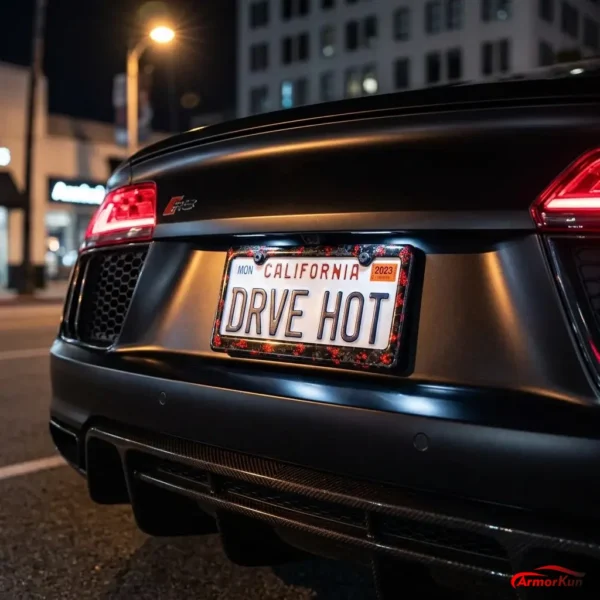 ArmorKun unique license plate frames